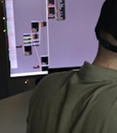 Colour grading pass on a hero image.